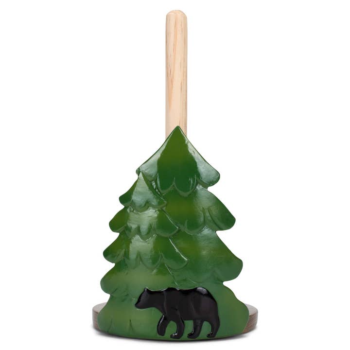 Paper Towel Holder Forest And Bear for wholesale by EAST AVENUE