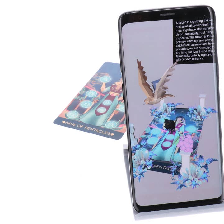 LA MUCI DESIGN – Engroshandel Tarotkort – Fantôme tarotkort – AR-forstærket sæt med 78 kort12