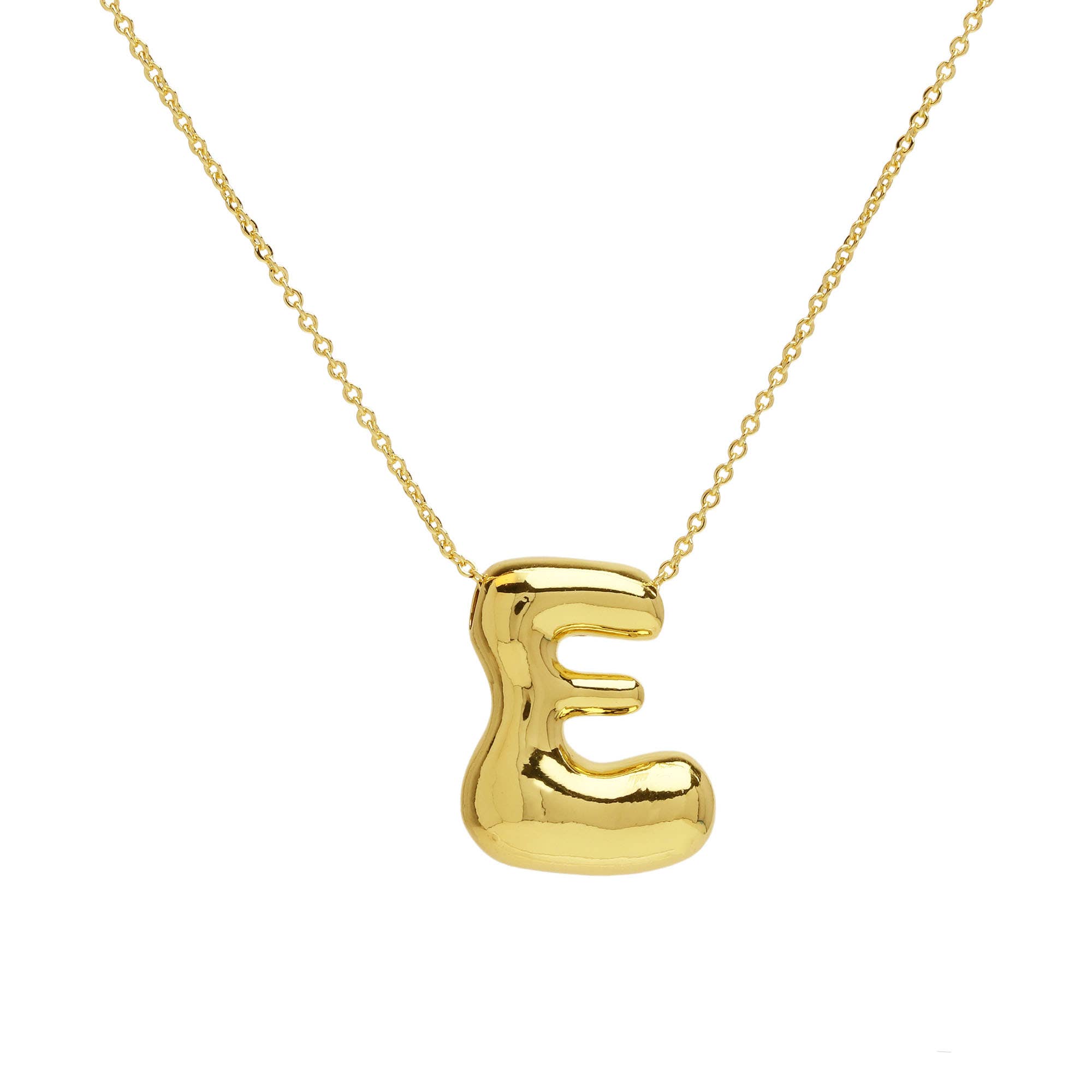 Savvy Bling – wholesale Pendant/charm necklace – Initial Waterdrop 18K Gold Necklace63