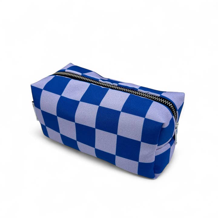 De Lange Tafel - Wholesale Pouch - Women's - Block case blocked · purple/blue1