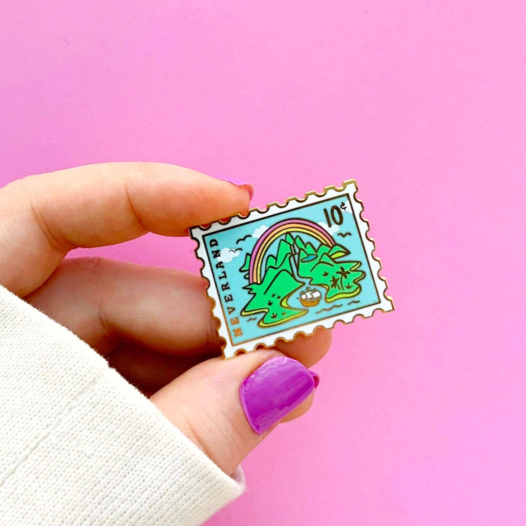 Joy Addict - Wholesale Lapel Pin/Button - Neverland Enamel Pin5