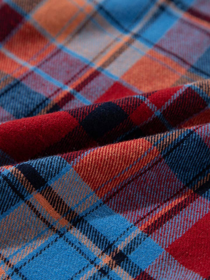 Suhkasana - Wholesale Buttoned-down shirt – Women's - Vintage Plaid Button Down Shirt – Western Fall Layer22