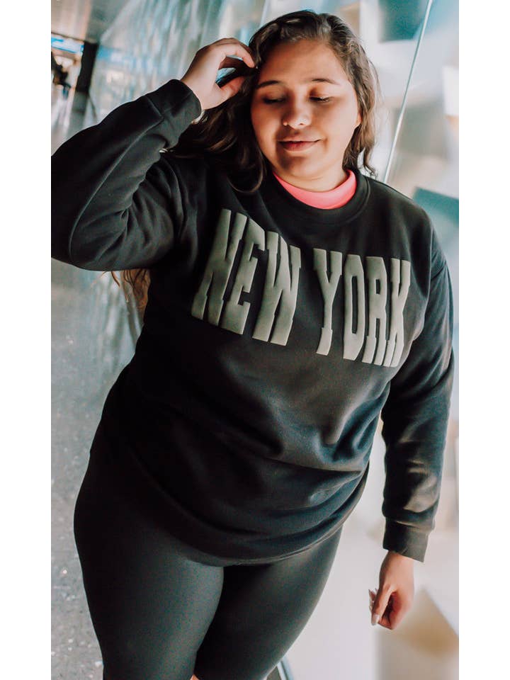 Sugar Stitch - Vente Sweat-shirt à imprimés – femme - Sweatshirt Magic Puff Big Letter personnalisé2