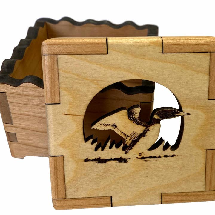 1204 Loon Box for wholesale by Wood You Tell Me, Inc.