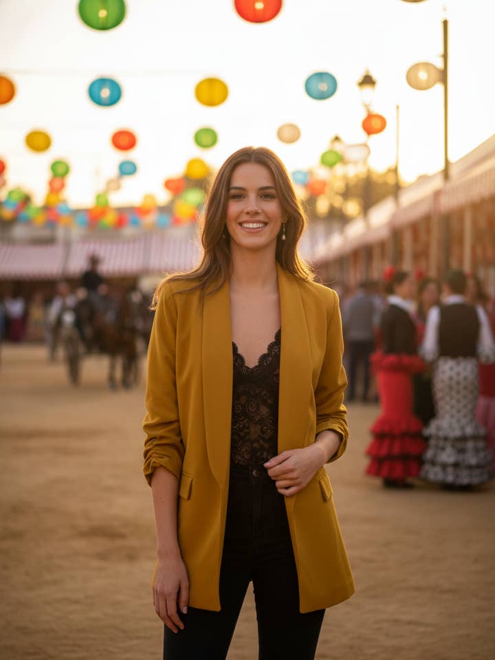 MUSTARD JACKET 9331 for wholesale by EMMA WU DESIGN