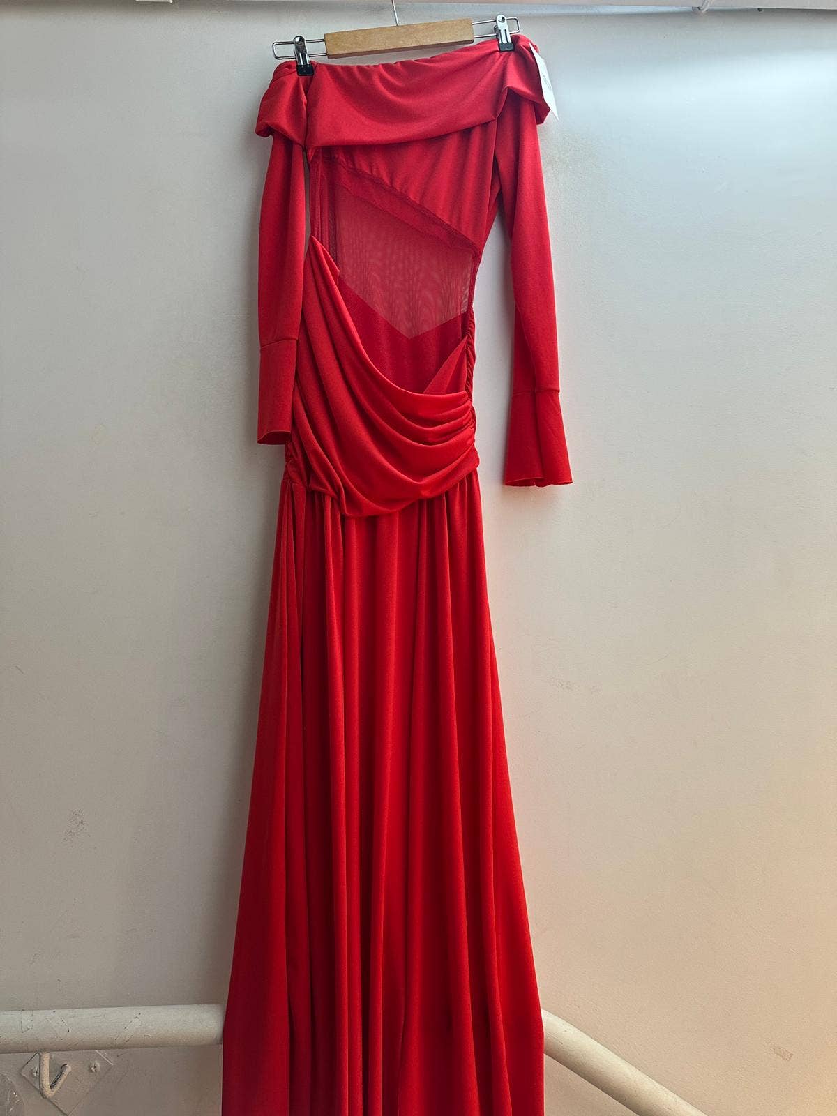 LORIANE - Wholesale Dress - Women's - 7386 61143 Long plain dress4