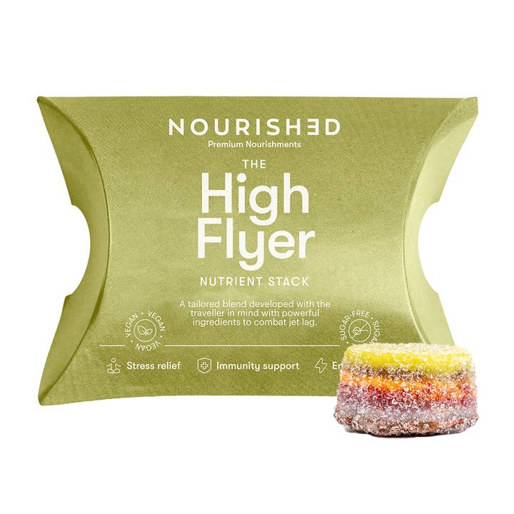 High Flyer Energy Super Nutrient Gummy | Single Stack Pouch for wholesale by Nourished