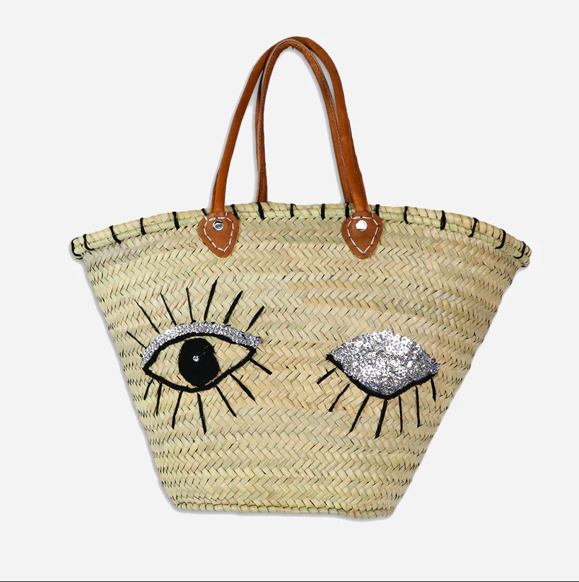 craftberber - Wholesale Beach Bag - french basket bag, farmers market bag, straw beach bag2
