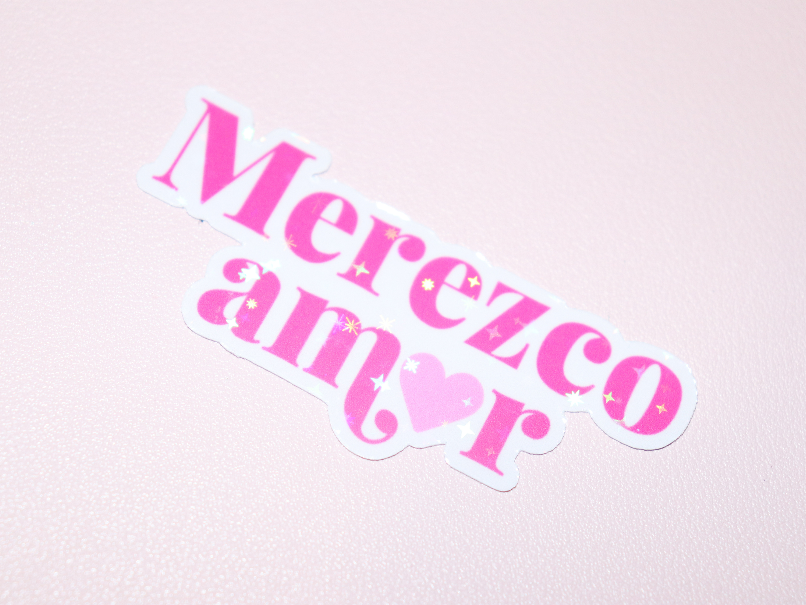 Espyz Studio - Wholesale Sticker - Merezco Amor Sticker - Spanish Stickers - Latinx Sticker2