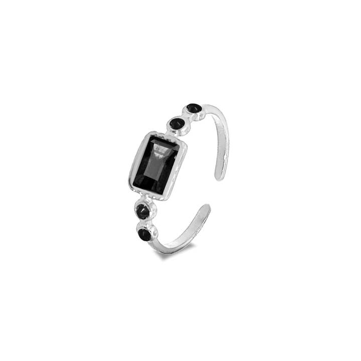 AMORINO SRL – Anel multi-pedra por atacado – Anel Zircónia Ajustável - YG2348E325 (ARG)3