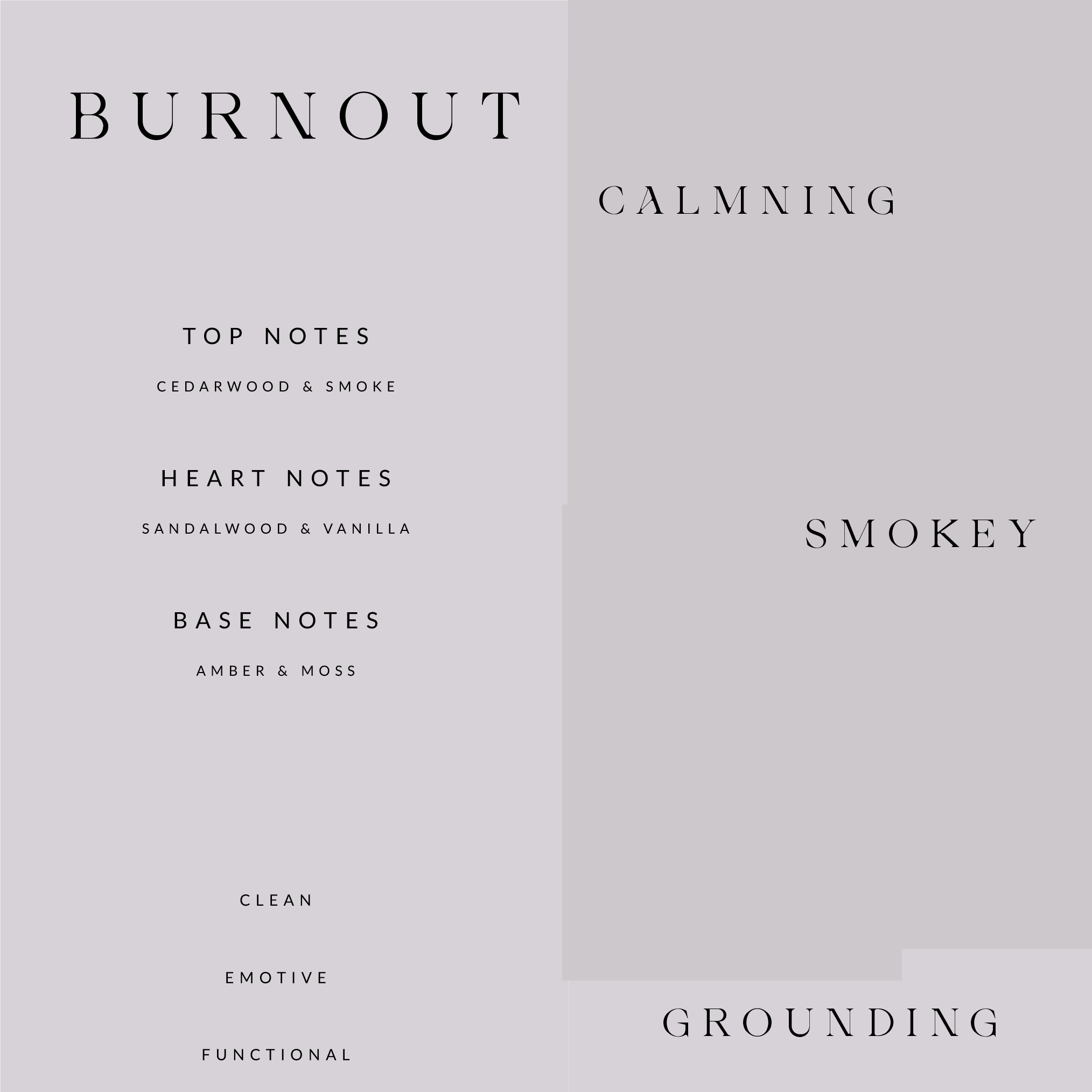 Hedonist Self Care – wholesale Jar/filled candle – Burn Out Candle - Ashes, Cedar & Amber1