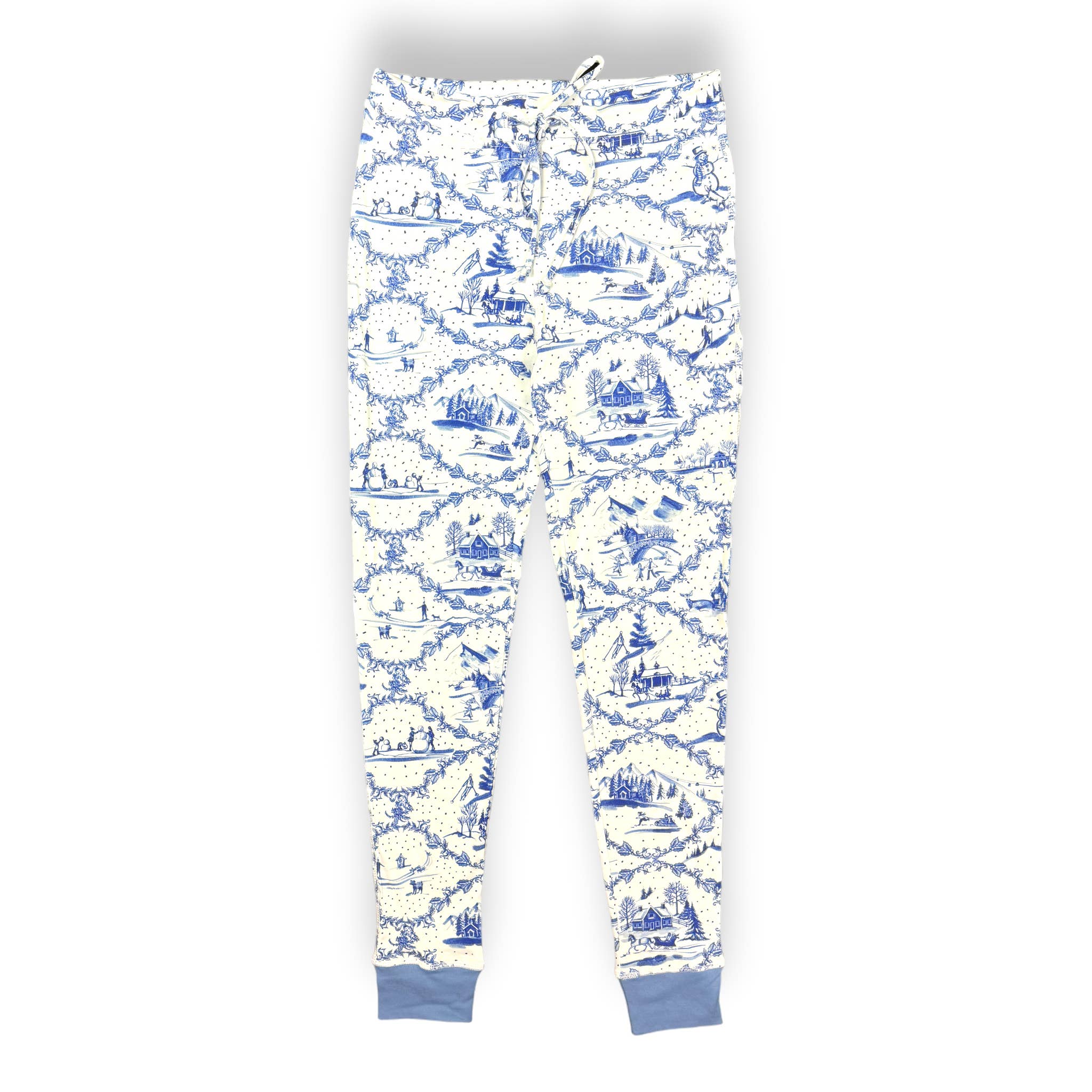 Pink Elephant Brands - Wholesale Sleepwear Set - Women's - Womens Jogger & Henley Pajama Set -  Sleighride3