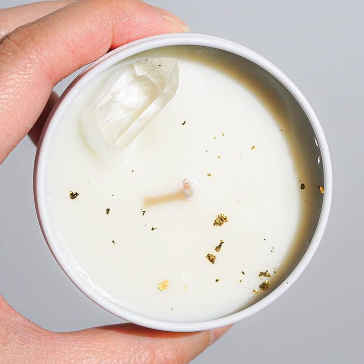 Aura Glow Tin Candle for wholesale by ARCANDLES