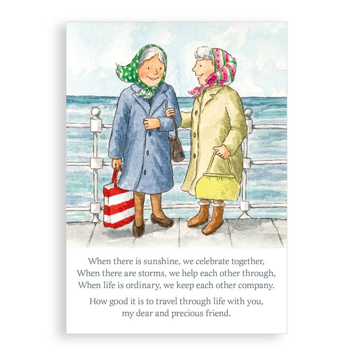 Grußkarte - Precious Friend für den Großhandel von Nice Things by Helena