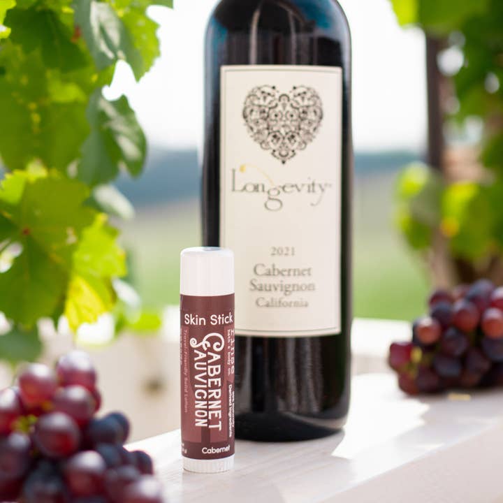 Cabernet Skin Stick | Solid Lotion | Wine Lover Gift for wholesale by Rinse Bath Body Inc