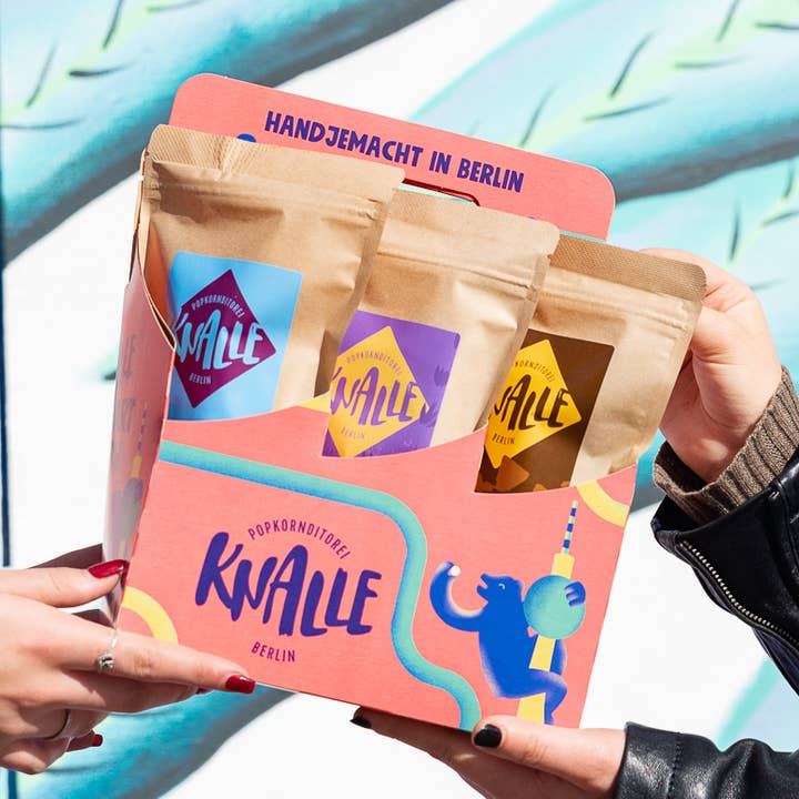poppar popcorn sex pack för wholesale av Knalle Popcorn