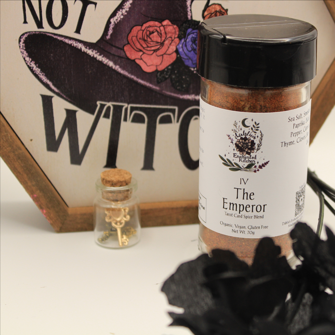 Dahlia's Enchanted Kitchen – wholesale Dried spice mix – The Emperor - Tarot Card Culinary Spice Blend5