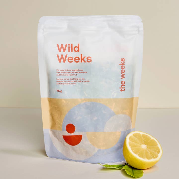 Mezcla de té de hierbas posparto con heraldia (75 g) para venta al por mayor de the weeks