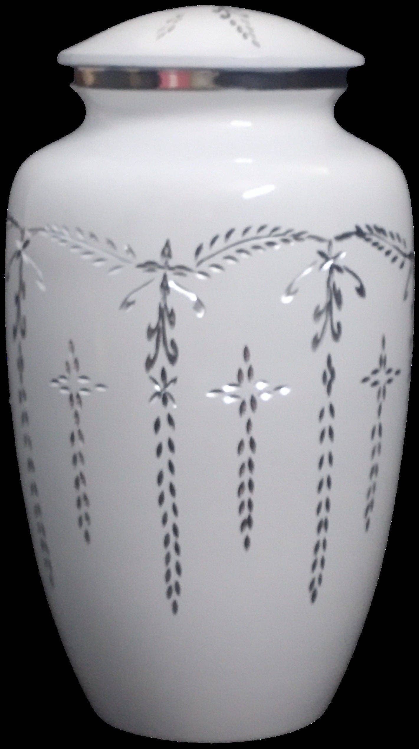 Plutus imports - Vendita all'ingrosso Urne - Urna cineraria per adulti con taglio a diamante, grande, per ceneri umane0