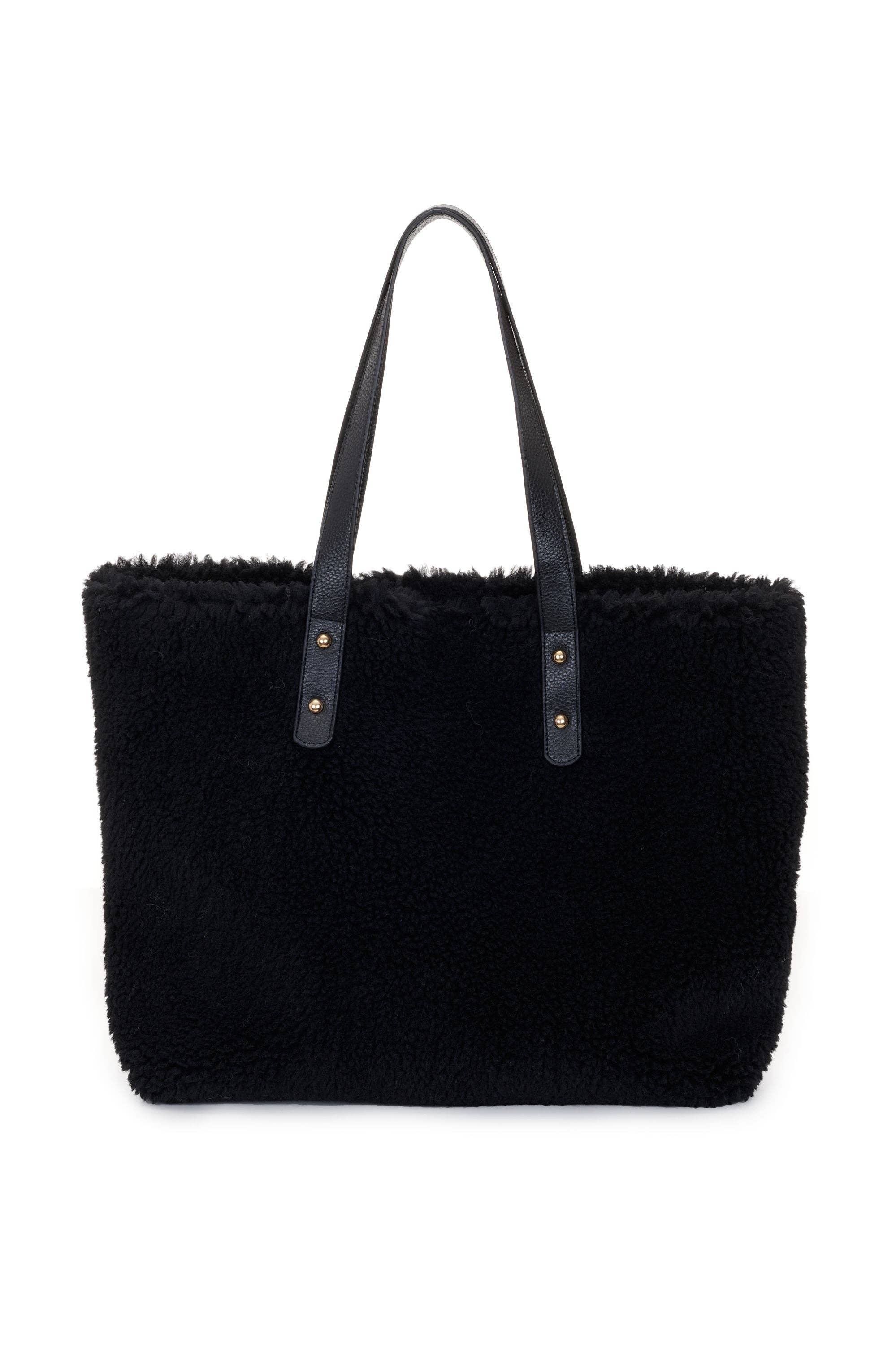 Popski London – wholesale Tote bag – Women's – The Teddy Bag in Black0