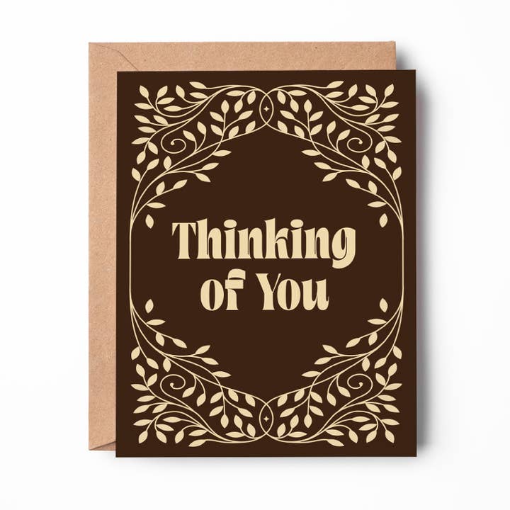 Carte Penser à You pour la vente par GiGi Thomas Designs