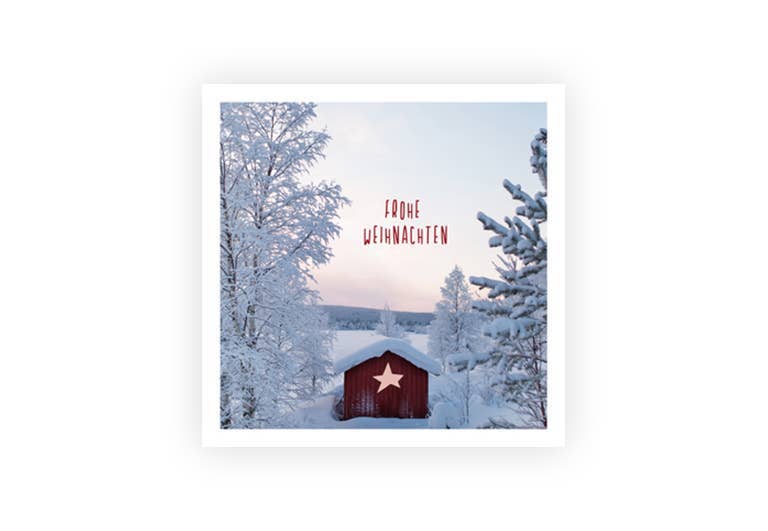 Hey!Cards GmbH & Co. KG – Großhandel Weihnachtskarte – Weihnachtshütten | Weihnachten | Postkarte