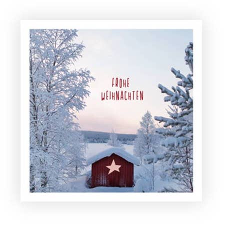 Hey!Cards GmbH & Co. KG – Großhandel Weihnachtskarte – Weihnachtshütten | Weihnachten | Postkarte0