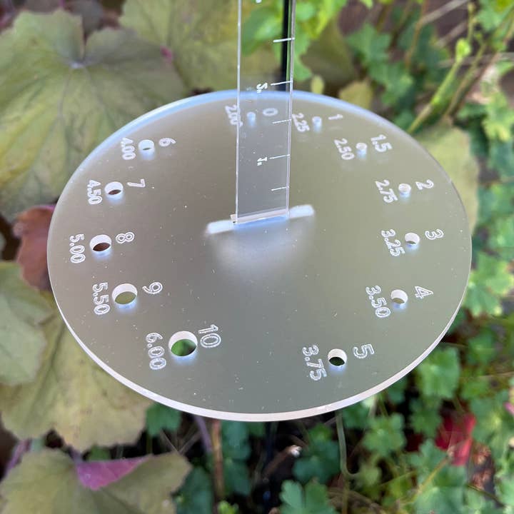 HapBee Creative Studios - Wholesale Knitting/Crochet Supplies - Yarn-on-the-Go "TOOL TIME" Yarn Caddy/Needle Gauge/Ruler0