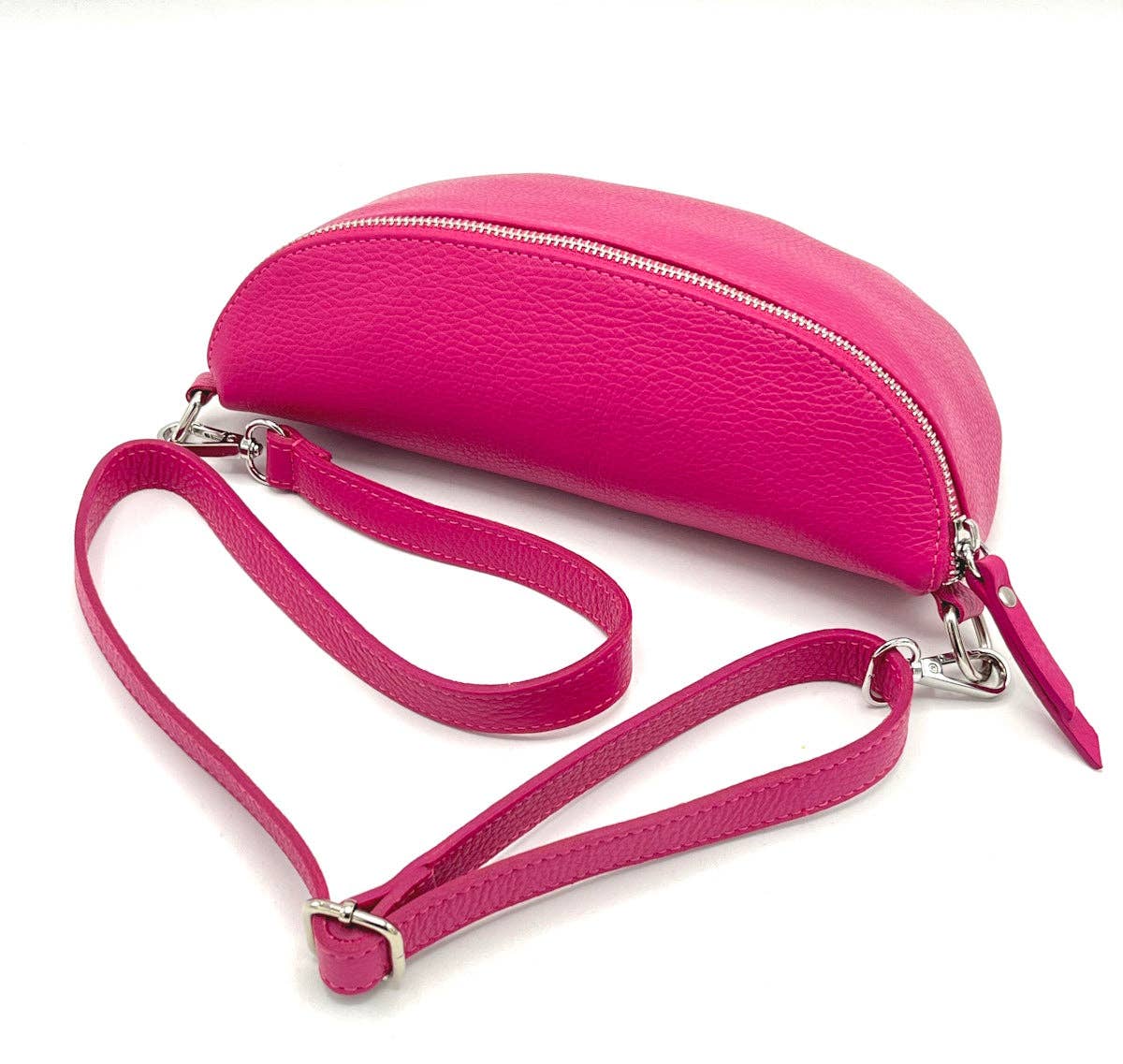 Suie Valentini srl - Wholesale Crossbody Bag - Women's - Genuine leather fanny pack, Made in Italy, art. 1124665