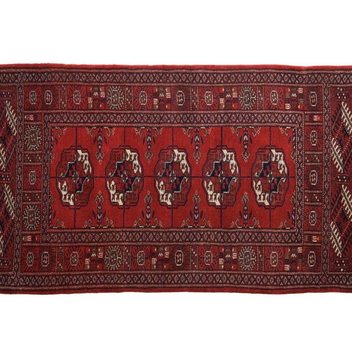 2,5x4 Tapis Vintage Bokhara Fin pour la vente par Nordic Breeze Beauty