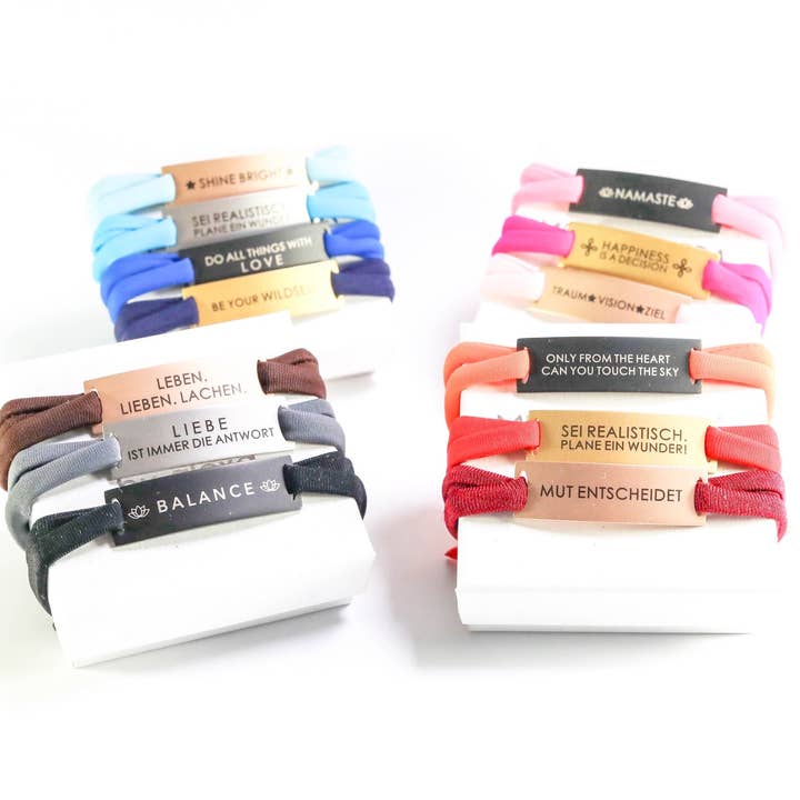Mein Mantra – Großhandel Armband – Feel Free Armband - FAMILIE WO LEBEN BEGINNT UND LIEBE NIE ENDET