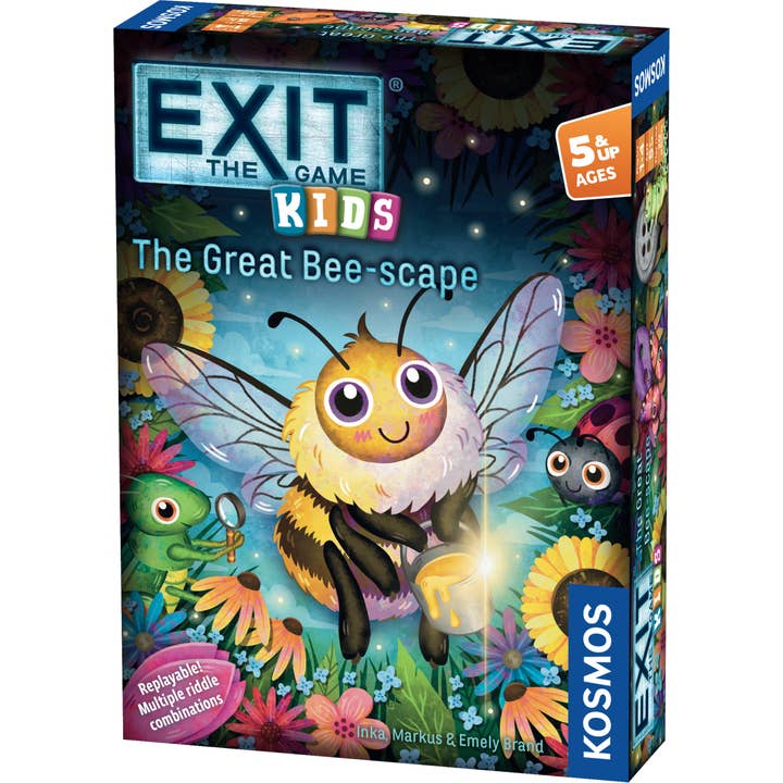 Exit: Kids - The Great Bee-scape - Escape Board Game for wholesale by Thames & Kosmos UK LP