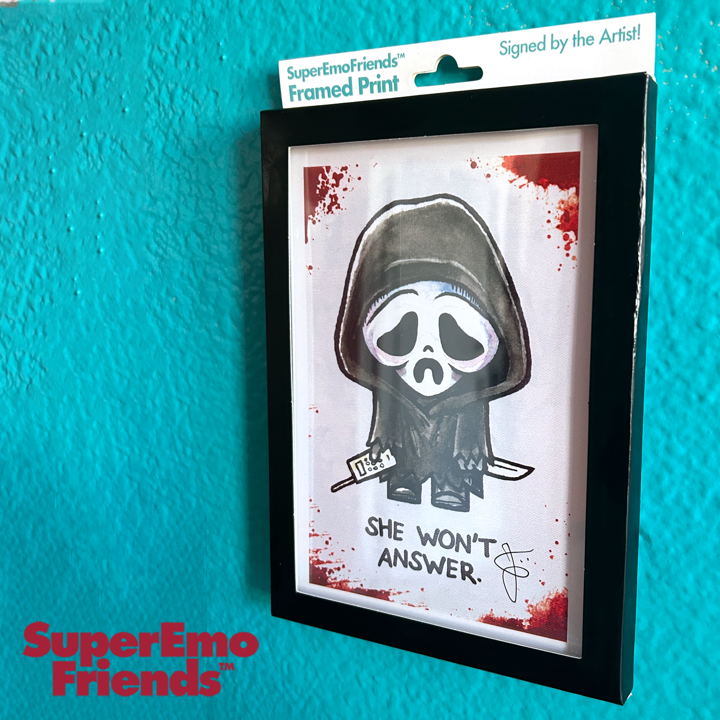 SuperEmoFriends - Wholesale Art Print - SuperEmoSmudgy6