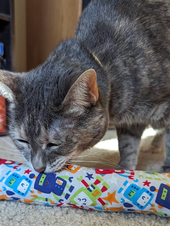 Kitty Kicker | kattleksak | fylld med kattmynta & silvervin för wholesale av Back Alley Cat Goods