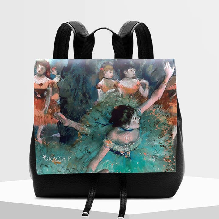 Molly by Gracia P - Italian Backpack - Ballerina art for wholesale by GLOBALSHOP SRL