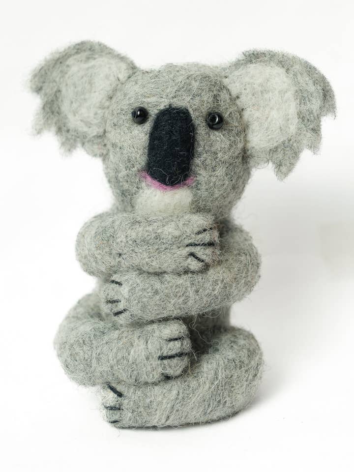 Koala Finger Puppet for wholesale by Silk Road Bazaar