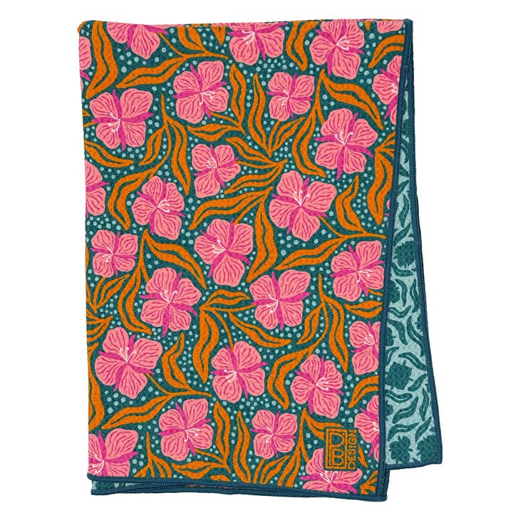 Dwarf Fireweed Tea Towel for wholesale by Paige Brady Design