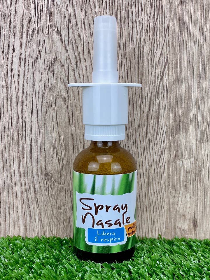 Aloe Vera, eucalyptus, mint, and thyme nasal spray 30 ml for wholesale by Erbe di Mauro