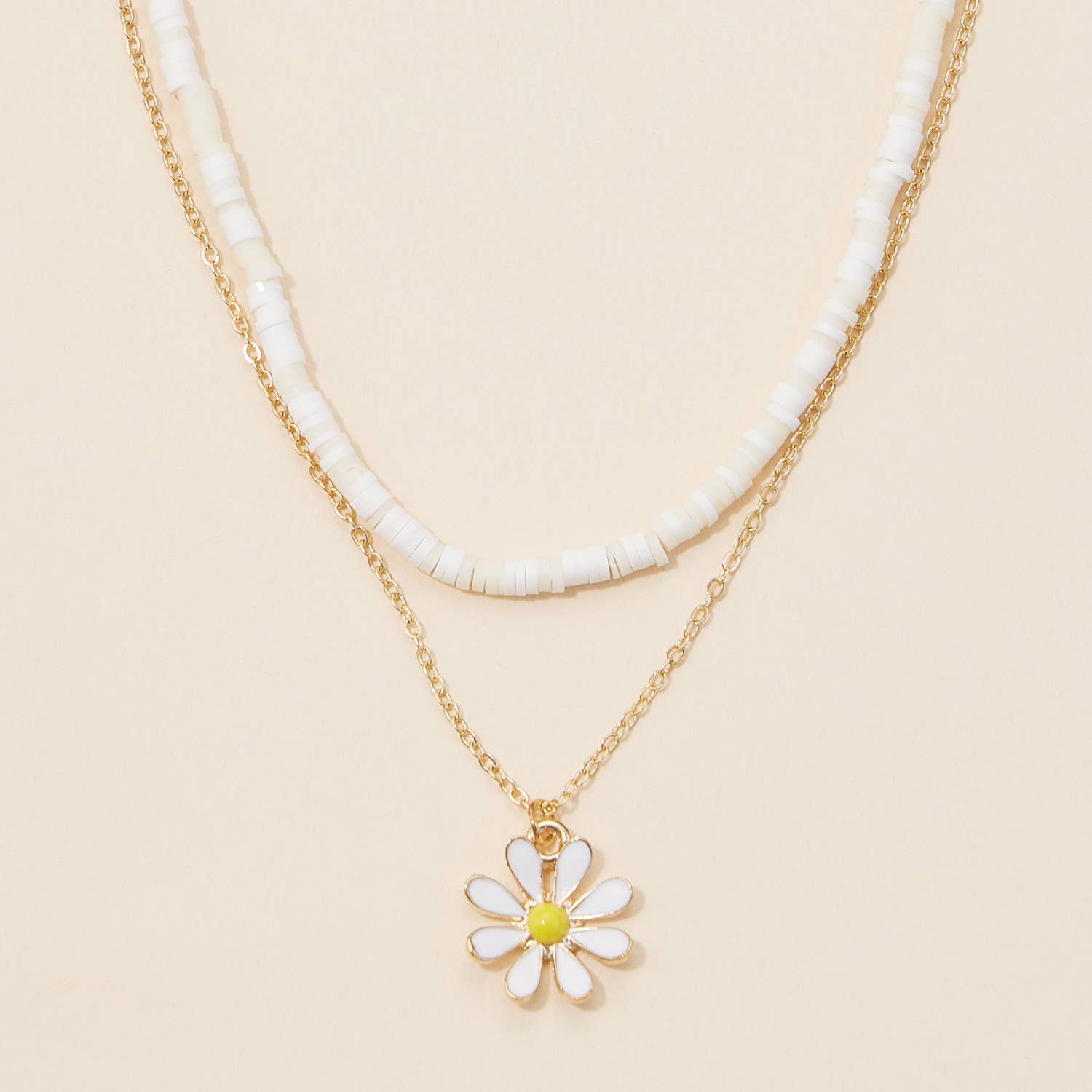 Lilla Haven – wholesale Pendant/charm necklace – Rubber Beaded Layered Necklace4