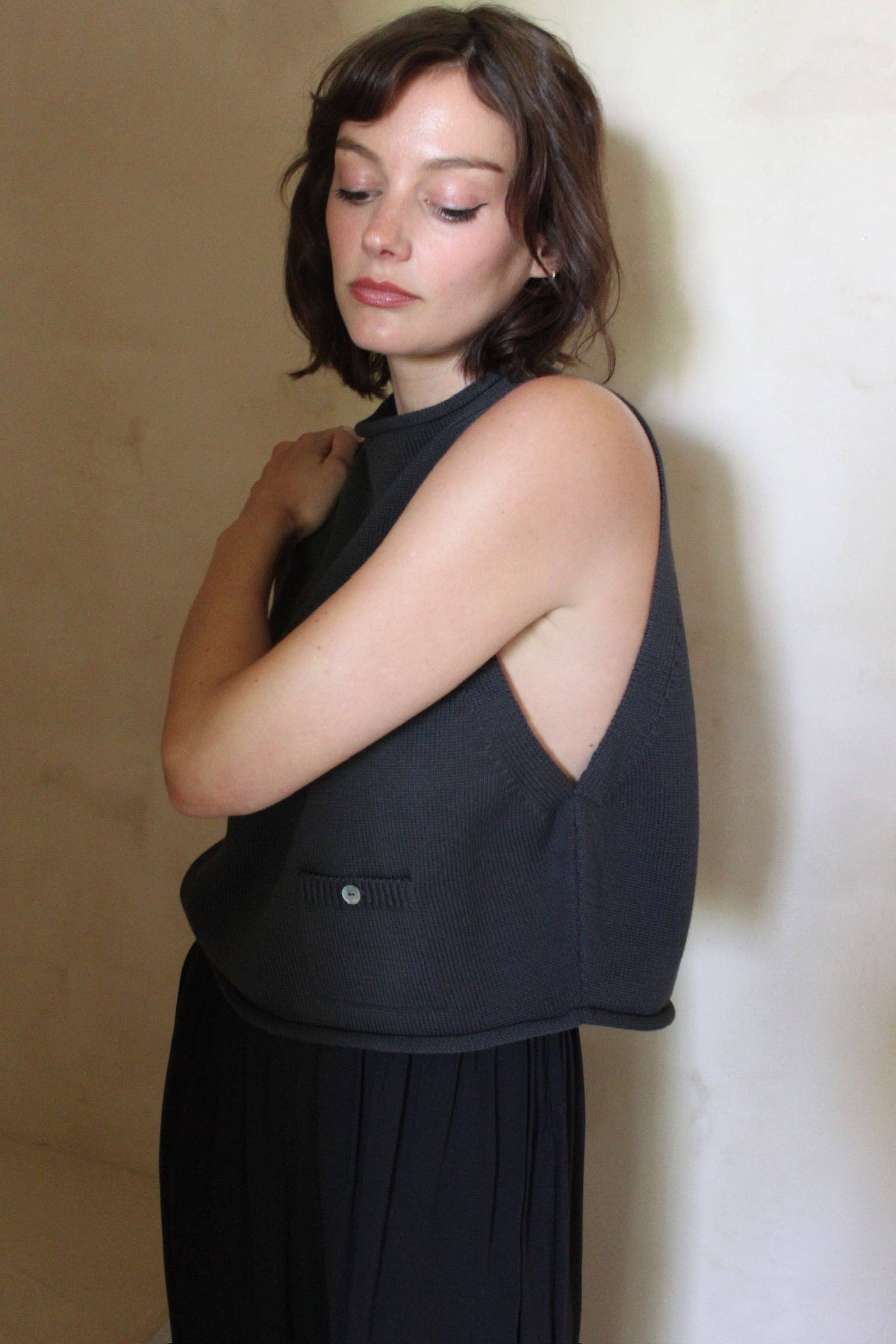 Na Nin – wholesale Outerwear Vest - Women’s – Milo Pima Cotton Vest12