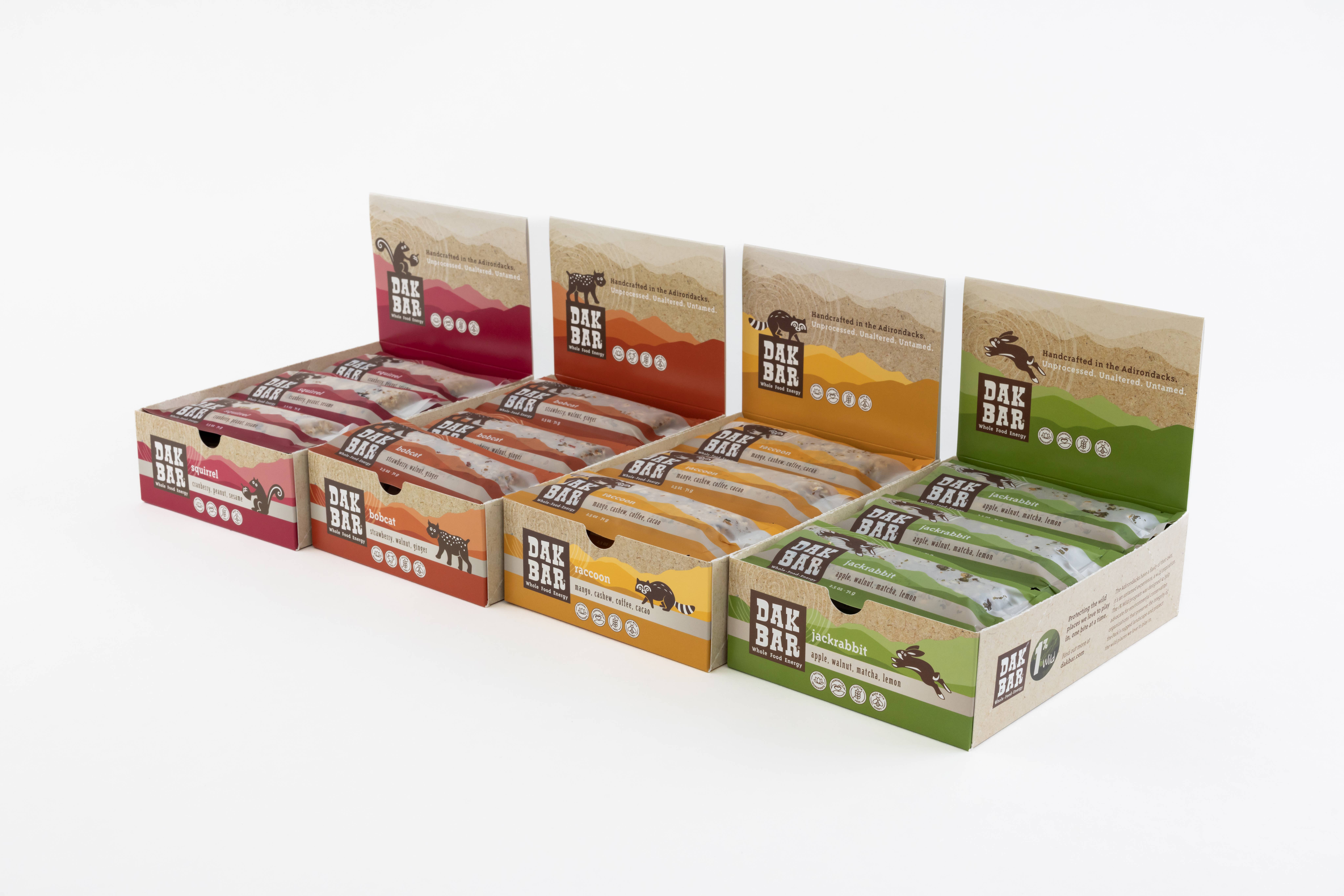 Dak Bar - Wholesale Snack Bar - Bobcat Bar - Walnuts, Strawberries & Ginger Snack Bar9