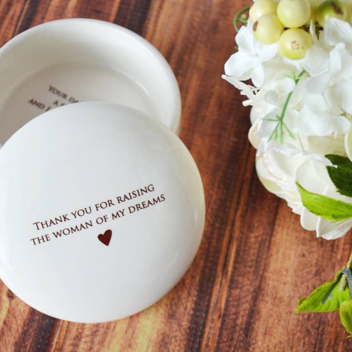 Boîte à souvenirs | Femme de mes rêves | Cadeau de la mère de la mariée pour la vente par Susabella