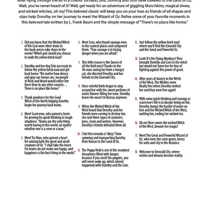 Boardwalk Puzzle Company - Wholesale Puzzle - Adult - Wizard of Oz | 1000 Piece Dowdle Jigsaw Puzzle3