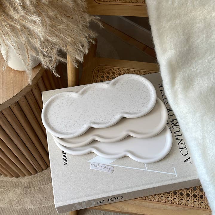 Studio Akiyo - Wholesale Jewelry Dish - Large Wavy Trinket Tray | Tabletop Decor | Decorative Tray6