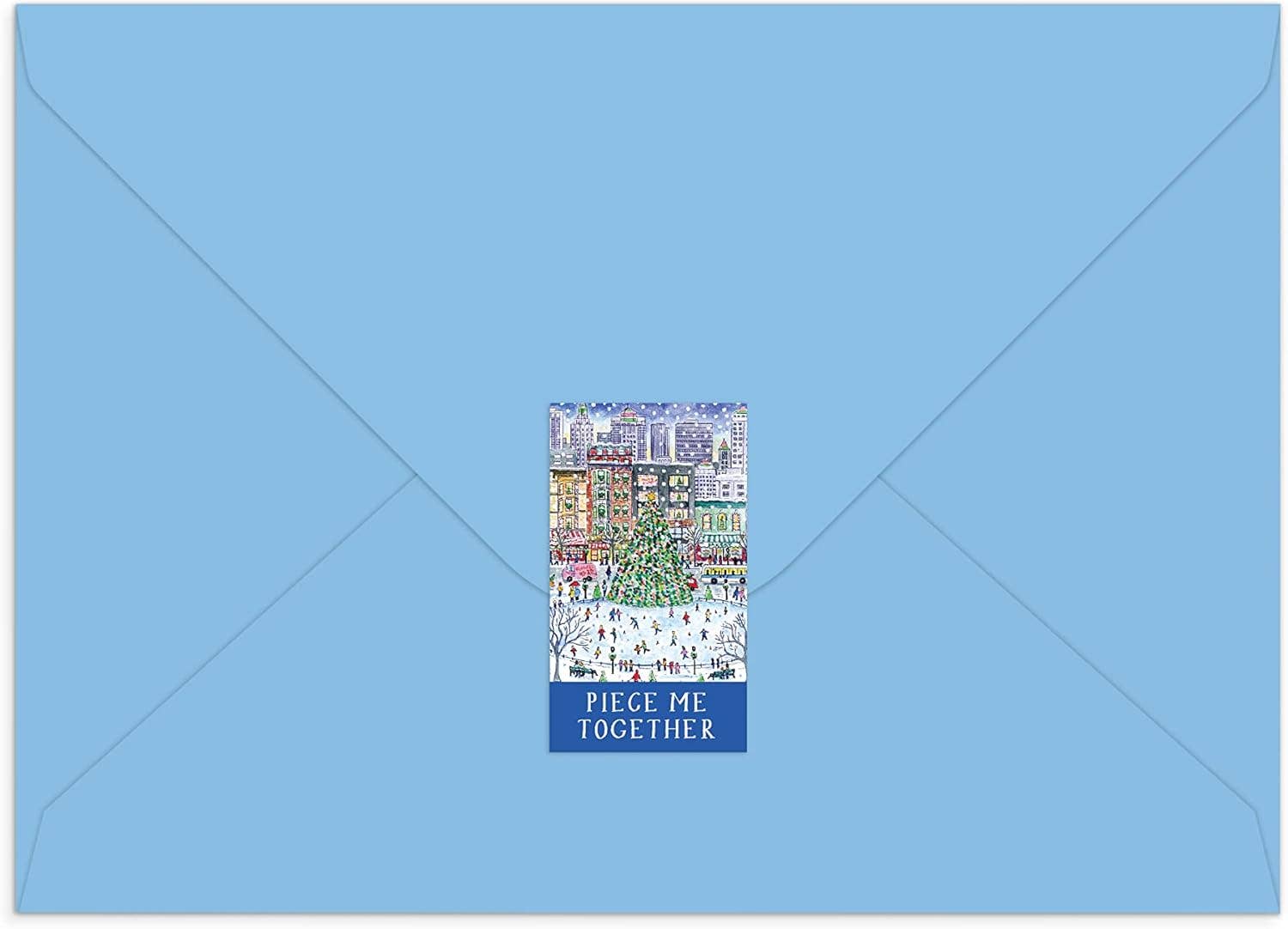 Chronicle Books - Wholesale Christmas Card - Michael Storrings Christmas in the City Greeting Card Puzzle4