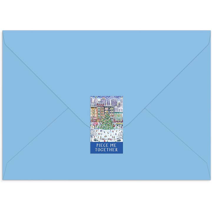 Chronicle Books - Wholesale Christmas Card - Michael Storrings Christmas in the City Greeting Card Puzzle4
