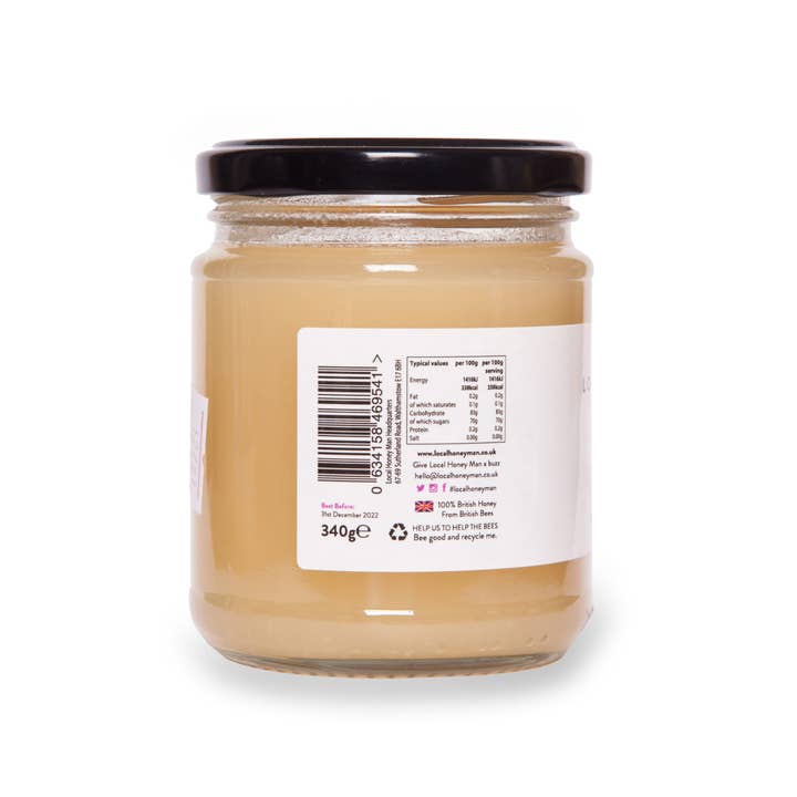 Direct Bees Ltd - Wholesale Honey - British Borage Honey - 340g Jar7