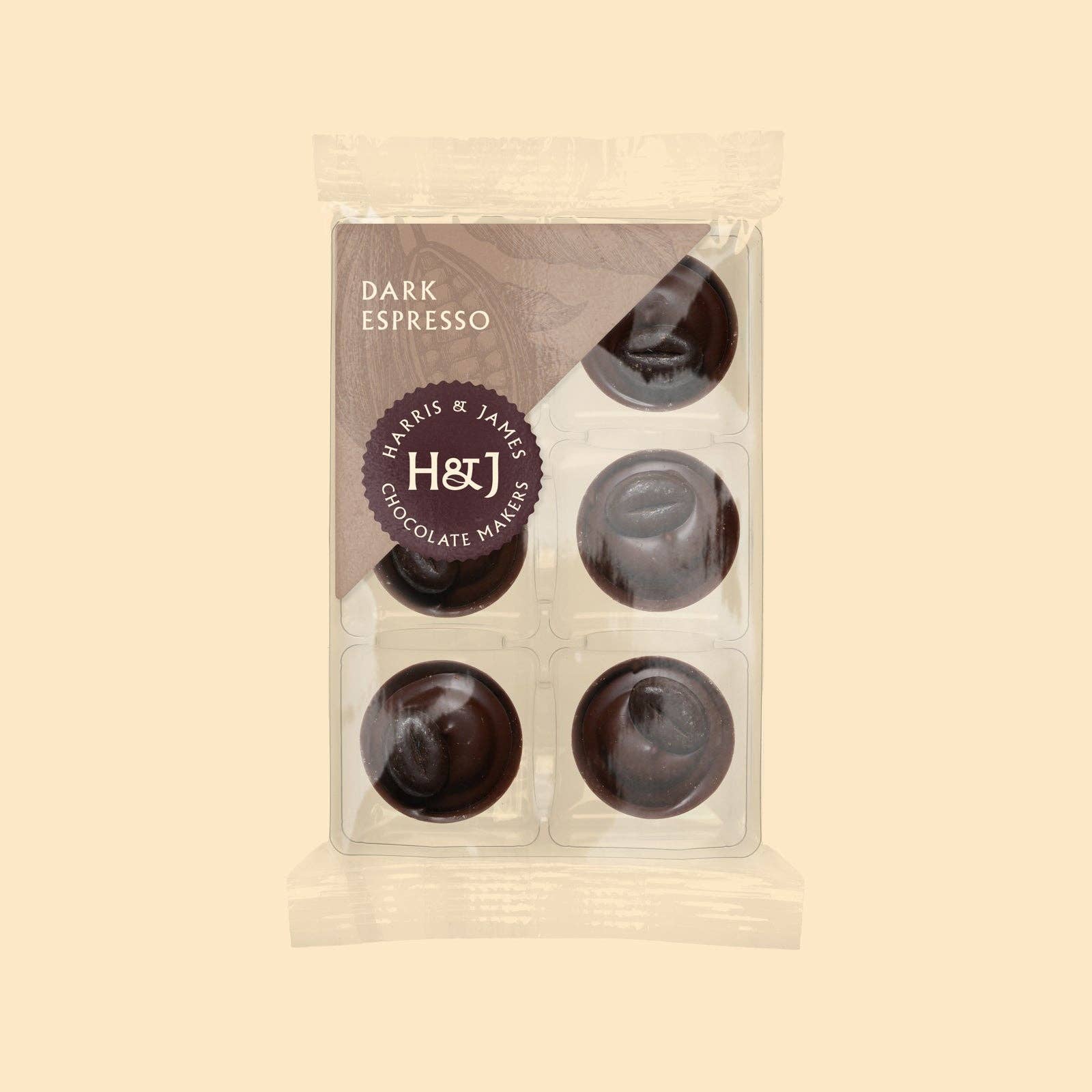 GB Chocolate Makers Ltd – wholesale Chocolate – Dark Espresso Individual Chocolates0