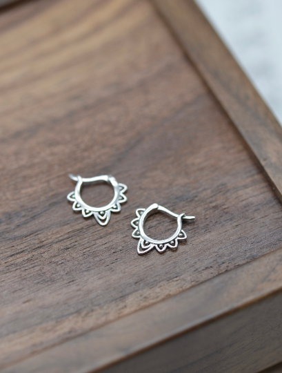 happyzzzsu - Vendita all'ingrosso Orecchini a cerchio - Orecchini a Cerchio in Argento Sterling 9259