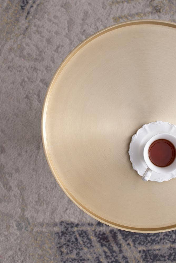 A&B Home Group Inc. - Wholesale Side Table - D16x20" Round Side Table w/ Marble Stand & Pedestal Base2